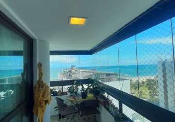 Apartamento no pina | beira mar | 155m² | 3 suítes | varanda vista mar - lazer completo