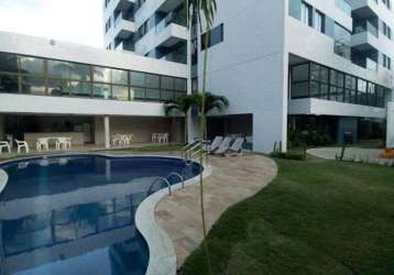 Vendo - apartamento em candeias | 65m² | 3 quartos | vista mar | lazer completo