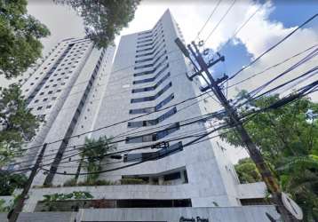 Apartamento de luxo à venda - 210m², 4 quartos, 3 vagas, vista para o parque da jaqueira, recife