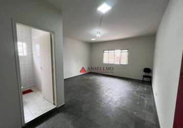 Sala para alugar, 28 m² por r$ 1.250,00/mês - vila lusitânia - são bernardo do campo/sp