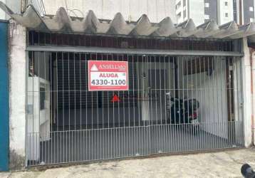 Salão para alugar, 320 m² por r$ 4.000,00/mês - assunção - são bernardo do campo/sp