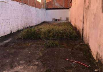 Terreno para alugar, 125 m² por r$ 2.000,00/mês - vila são pedro - são bernardo do campo/sp