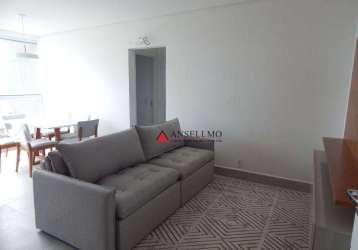 Apartamento com 2 dormitórios, 58 m² - venda por r$ 550.000,00 ou aluguel por r$ 4.022,00/mês - vila dusi - são bernardo do campo/sp