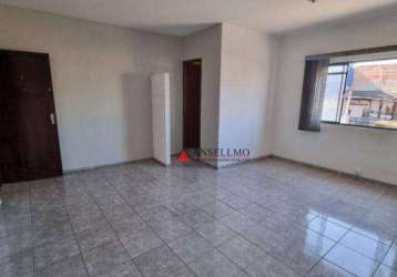 Sala para alugar, 32 m² por r$ 1.100,00/mês - vila nogueira - diadema/sp