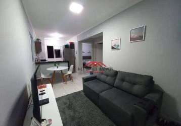 Apartamento com 2 dormitórios à venda, 47 m² por r$ 160.000,00 - jardim são josé - são josé dos campos/sp