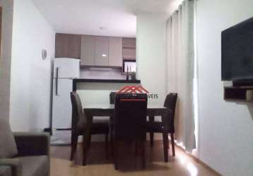 Apartamento com 2 dormitórios à venda, 44 m² por r$ 265.000,00 - jardim nova michigan - são josé dos campos/sp