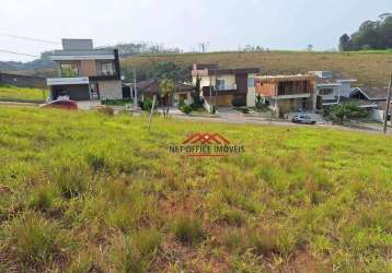 Terreno à venda, 296 m² por r$ 340.000,00 - condomínio residencial mantiqueira - são josé dos campos/sp