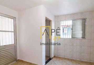 Casa para alugar, 35 m² por r$ 1.280,00/mês - jardim munhoz - guarulhos/sp