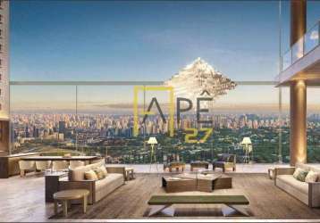 Jardim guedala - penthouses e duplex de 696m a 883m 4 suites - lançamento