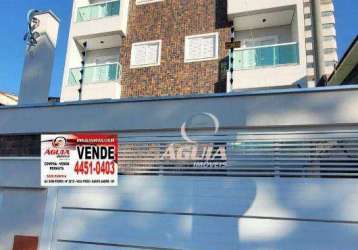 Cobertura com 2 dormitórios à venda, 50 m²+ 70 m²por r$ 630.000 - baeta neves - são bernardo do campo/sp