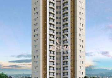 Apartamento com 2 dormitórios à venda, 59 m² por r$ 421.000,00 - casa branca - santo andré/sp