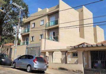 Cobertura com 2 dormitórios à venda, 62 m² + 62 m² por r$ 569.500 - vila alice - santo andré/sp