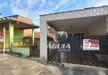 4 casas com 1 dormitórios com terreno 10x27 =270 m² à venda, por r$ 480.000 - jardim santo antônio - santo andré/sp