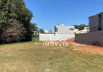 Terreno com 830 m² - figueira garden - atibaia/sp