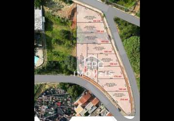 Lotes de 230 a 310 m² - a partir de r$ 150.000,00 a r$ 210.000,00 - jd santo antonio - atibaia/sp