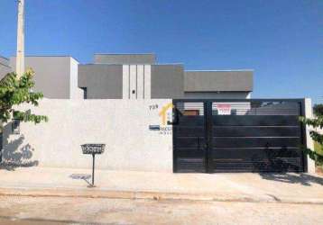 Casa com 2 dormitórios à venda, 180 m² por r$ 210.000,00 - residencial bela aurora - cedral/sp