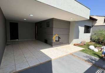 Casa com 3 dormitórios à venda, 142 m² por r$ 450.000,00 - residencial regissol i - mirassol/sp