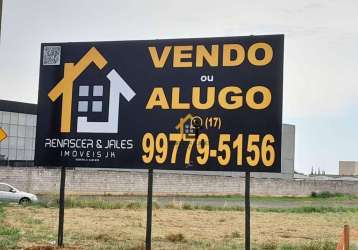 Terreno para alugar, 1714 m² por r$ 16.500,00/mês - iguatemi - são josé do rio preto/sp