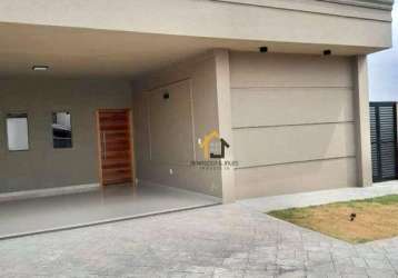 Casa com 3 dormitórios à venda, 170 m² por r$ 730.000,00 - condomínio bella vitta - bady bassitt/sp