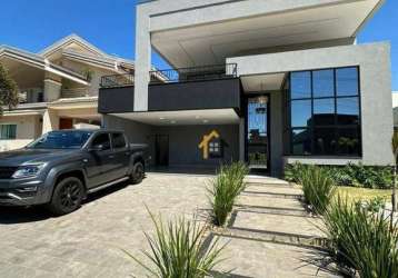 Casa com 3 suítes à venda, 300 m² por r$ 1.800.000 - buona vita - são josé do rio preto/sp