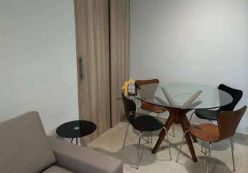 Apartamento mobiliado à venda, 48 m² por r$ 368.000 - spázio uno - são josé do rio preto/sp