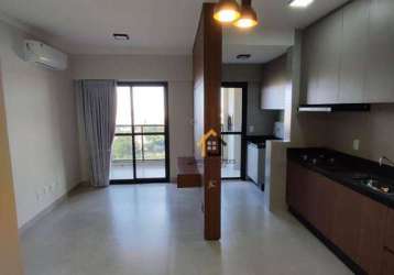 Apartamento com 1 dormitório para alugar, 51 m² por r$ 3.140,00/mês - villes des alpes - são josé do rio preto/sp