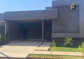 Casa com 3 dormitórios à venda, 170 m² por r$ 1.480.000 - condomínio figueira ii - são josé do rio preto/sp