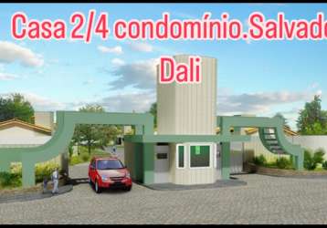 Vendo casa 2/4 condomínio salvador dali