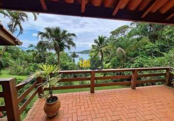 Casa com 5 dormitórios à venda por r$ 1.596.000,00 - fortaleza - ubatuba/sp