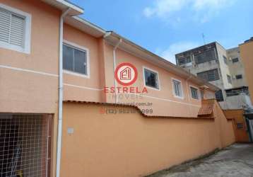 Casa para locação no centro de jacareí-sp: 3 quartos, 1 suíte, 1 sala, 2 banheiros, 1 vaga de garagem, 90m².