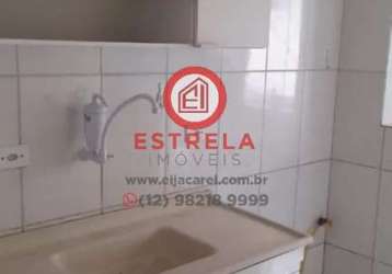 Aluguel de apartamento em jacareí-sp: 2 quartos, sala, banheiro, vaga de garagem, 43m² no bairro do colonia!