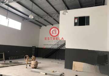 Excelente oportunidade de galpão industrial com 1 sala, 2 banheiros, 3 vagas na cidade jardim, jacareí-sp - 350m²!