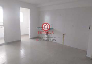 Apartamento à venda em jacareí-sp, jardim primavera: 2 quartos, 1 suíte, 1 sala, 1 banheiro, 1 vaga - 59m² de área. aproveite!