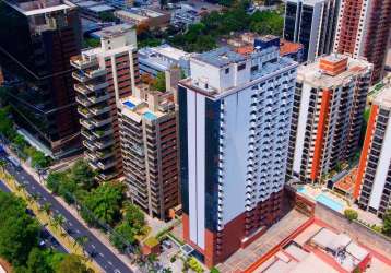 Alphaville apartamento a venda 1 dormitório 42m2 1 vaga novo pronto p morar  com lazer completo