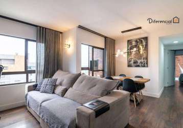 Cobertura com 2 dormitórios à venda, 85 m² por r$ 740.000,00 - portão - curitiba/pr