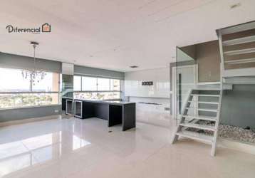 Cobertura com 4 dormitórios à venda, 227 m² por r$ 1.800.000,00 - bigorrilho - curitiba/pr