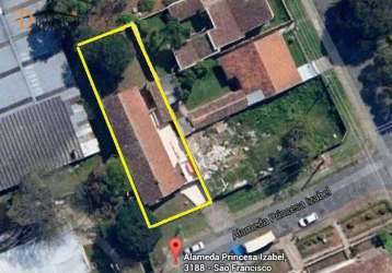 Terreno à venda, 571 m² por r$ 2.150.000,00 - bigorrilho - curitiba/pr