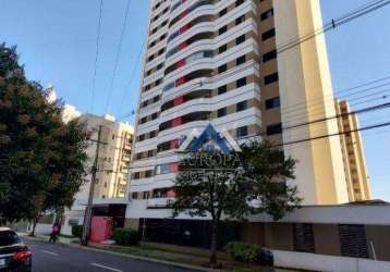 Apartamento edifício renaissance,  com 3 dormitórios à venda, 110 m² por r$ 685.000 - judith - londrina/pr