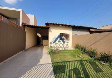 Casa com 3 dormitórios à venda, 56 m² por r$ 265.000,00 - columbia - londrina/pr