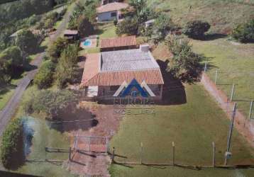 Chácara com 2 dormitórios à venda, 2000 m² por r$ 480.000,00 - rural - cambé/pr