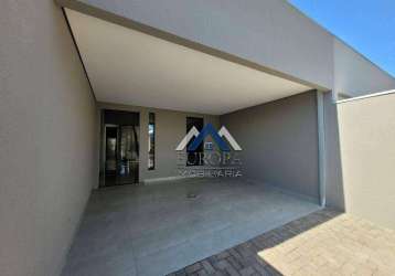 Casa com 3 dormitórios à venda, 95 m² por r$ 430.000,00 - antares - londrina/pr