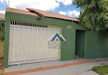 Casa com 3 dormitórios à venda, 130 m² por r$ 360.000,00 - jardim pacaembu 2 - londrina/pr