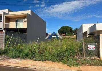 Terreno à venda, 250 m² por r$ 175.000,00 - gleba simon frazer - londrina/pr