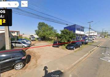 Terreno para alugar, 756.00 m2 por r$3000.00  - eucaliptos - fazenda rio grande/pr