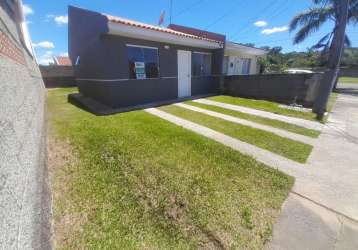 Casa residencial com 2 quartos  para alugar, 44.00 m2 por r$1100.00  - nacoes - fazenda rio grande/pr