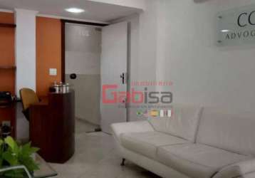 Sala à venda, 80 m² por r$ 600.000,00 - centro - cabo frio/rj