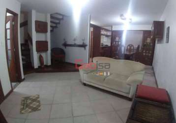 Casa com 3 dormitórios à venda, 90 m² por r$ 480.000,00 - braga - cabo frio/rj