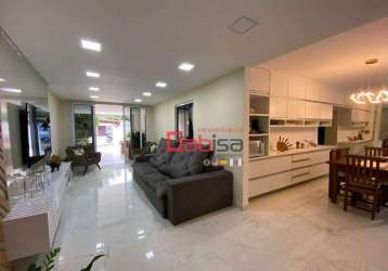 Casa com 4 dormitórios à venda, 220 m² por r$ 1.170.000,00 - jardim excelsior - cabo frio/rj