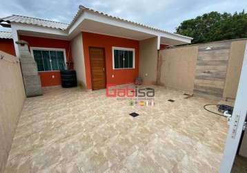 Casa com 2 dormitórios à venda, 110 m² por r$ 290.000,00 - parque estoril - são pedro da aldeia/rj