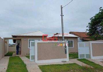 Casa com 2 dormitórios à venda, 69 m² por r$ 320.000,00 - recanto do sol - são pedro da aldeia/rj